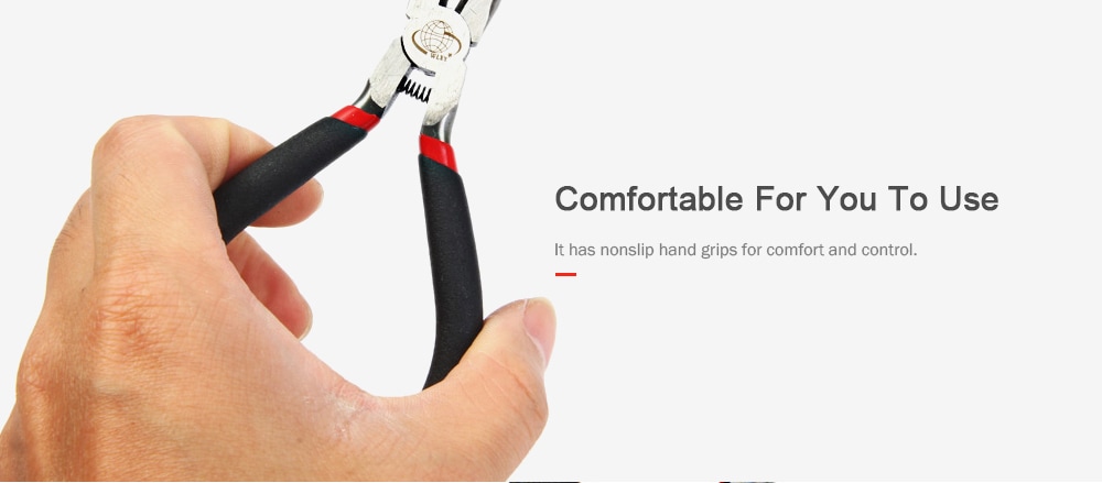 WLXY 4.5 inch Long Nose Pliers Tool for Wire Wrapping / Cutting- Colormix WLXY 4.5 inch Long Nose Pliers Tool for Wire Wrapping / Cutting- Colormix