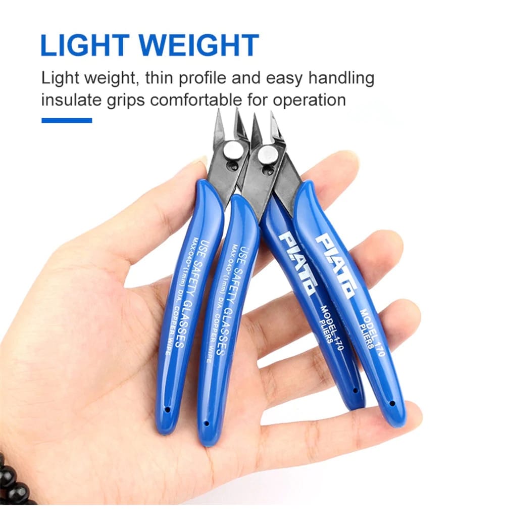 Portable Midget Diagonal Plier- Deep Blue Portable Midget Diagonal Plier- Deep Blue