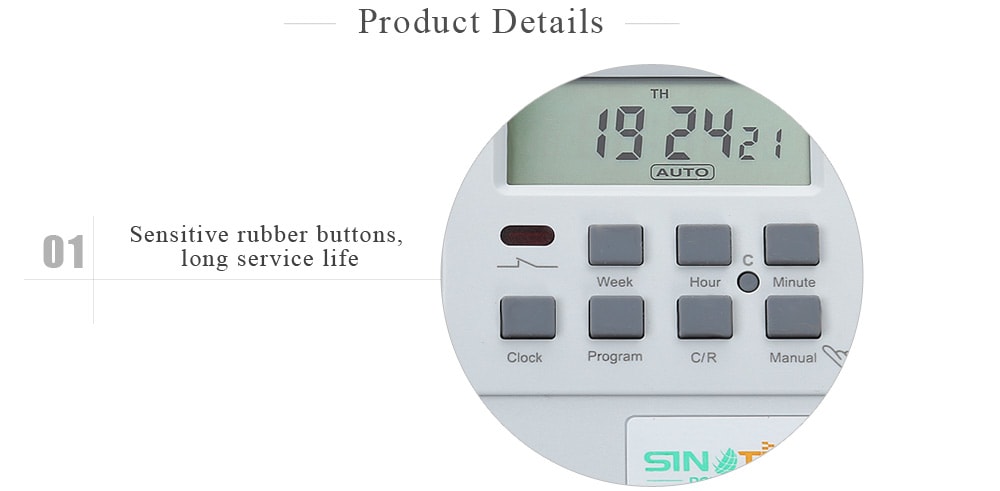 TM613 380V LCD Digital Multipurpose Three Phases Programmable Control Power Timer Switch- White TM613 380V LCD Digital Multipurpose Three Phases Programmable Control Power Timer Switch- White
