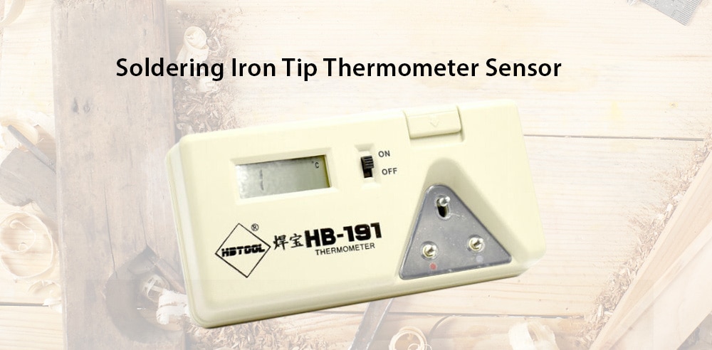 Soldering Iron Tip Thermometer Sensor Digital Tester Temperature Test- Warm White Soldering Iron Tip Thermometer Sensor Digital Tester Temperature Test- Warm White