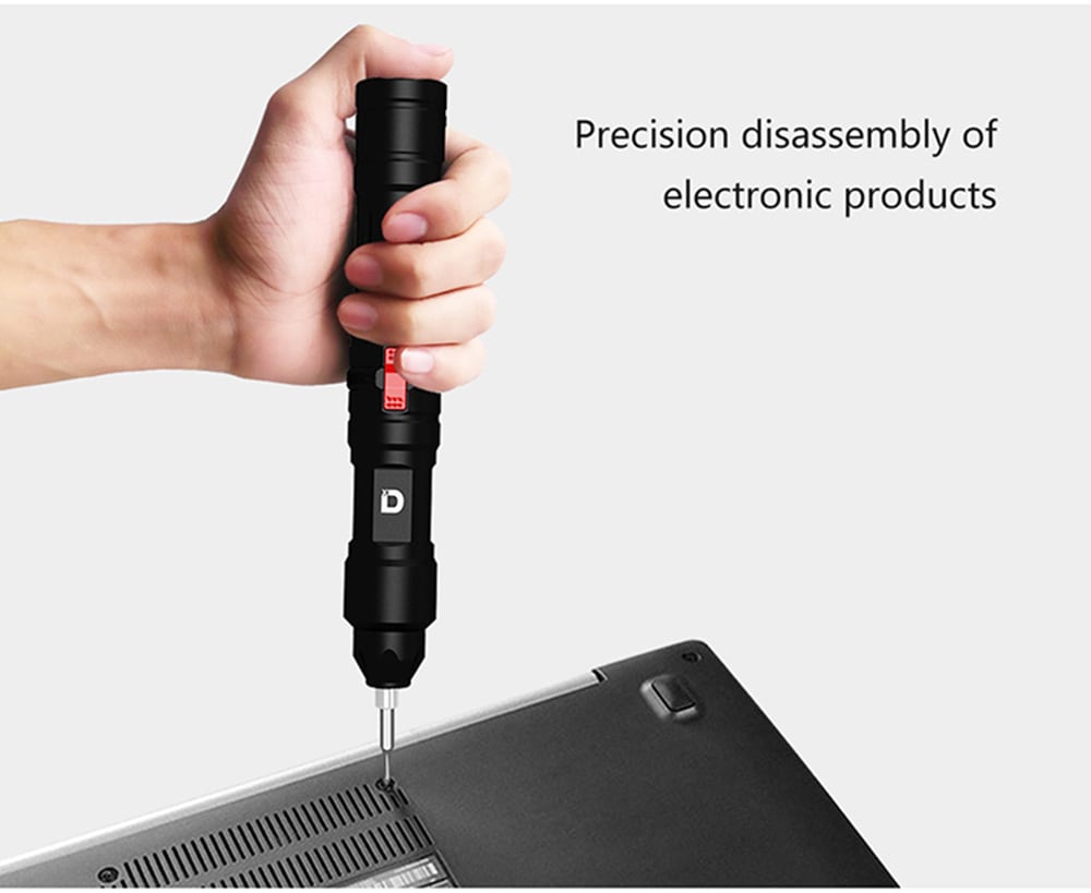 Xiaodong X2 Mini Intelligent Electric Screwdriver - Black 5W Xiaodong X2 Mini Intelligent Electric Screwdriver - Black 5W