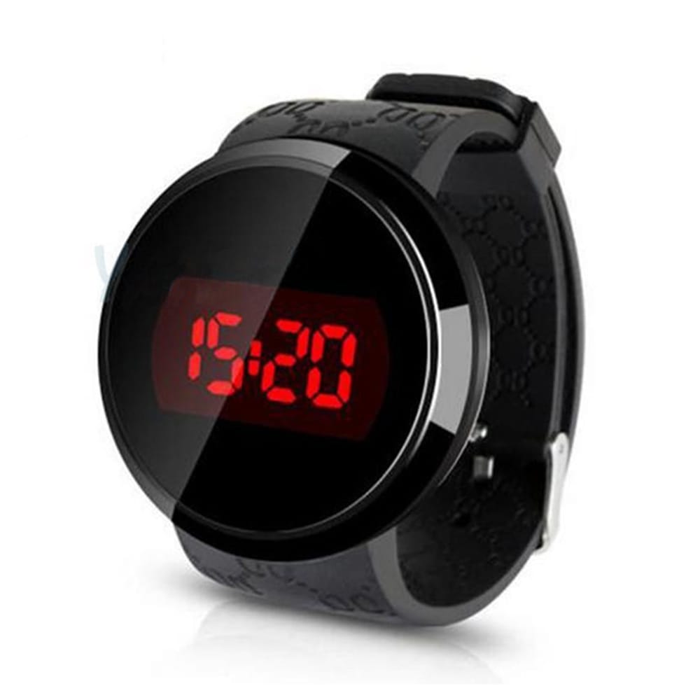 Seasonal 3152340 Touch Screen LED Electronic Fashion Student Jelly Lovers Watch- White Seasonal 3152340 Touch Screen LED Electronic Fashion Student Jelly Lovers Watch- White