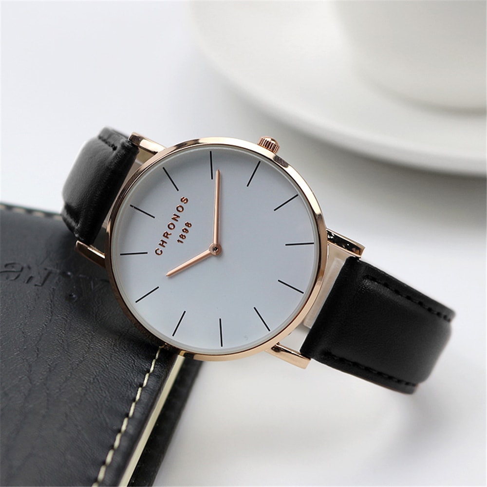 Super Thin Money Simple Fashion Couple Watch- Black Super Thin Money Simple Fashion Couple Watch- Black