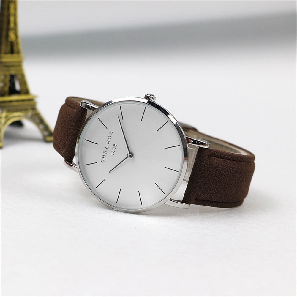 Super Thin Money Simple Fashion Couple Watch- Black Super Thin Money Simple Fashion Couple Watch- Black