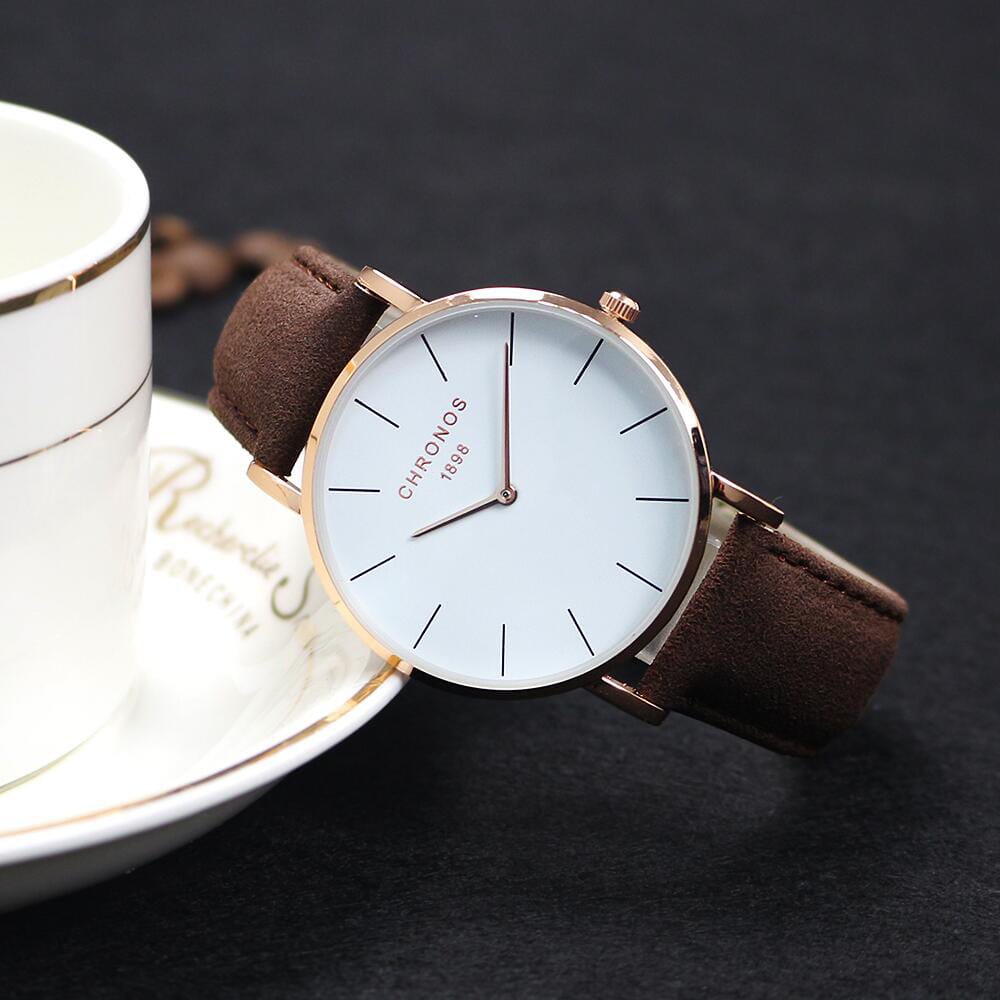 Super Thin Money Simple Fashion Couple Watch- Black Super Thin Money Simple Fashion Couple Watch- Black