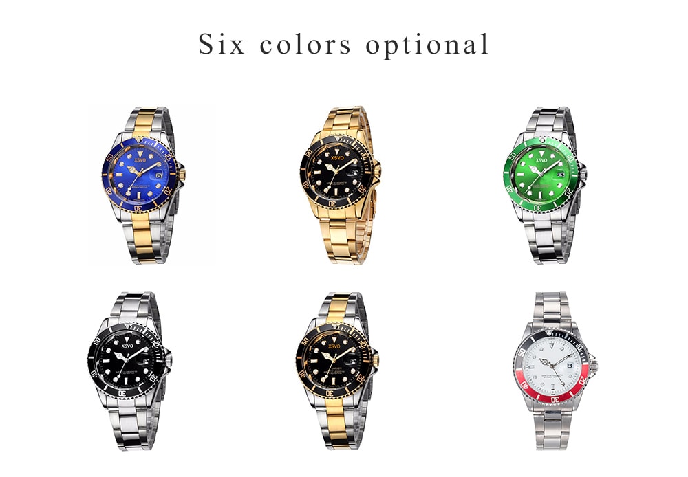 XSVO New Design Luxury Creative Gears Business Stainless Steel Dress Watch- Ocean Blue XSVO New Design Luxury Creative Gears Business Stainless Steel Dress Watch- Ocean Blue