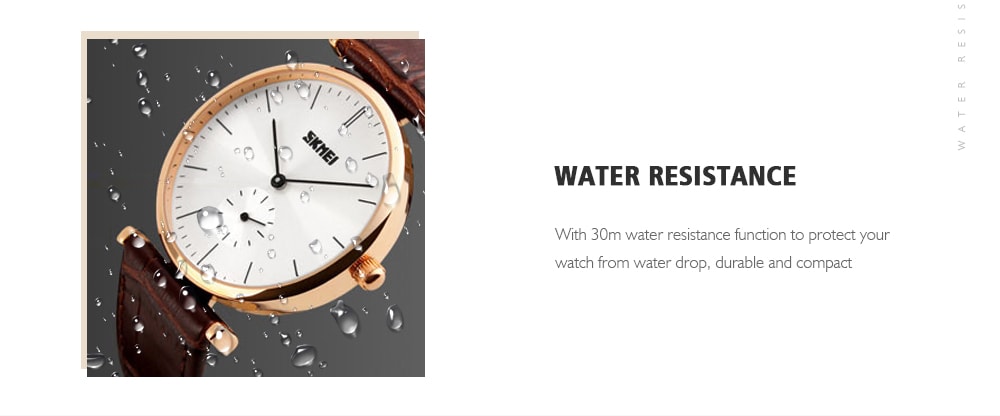 SKMEI 1175 Unisex Quartz Watch Genuine Leather Band Sub-dial 3ATM Water Resistance Wristwatch- Silver and Black SKMEI 1175 Unisex Quartz Watch Genuine Leather Band Sub-dial 3ATM Water Resistance Wristwatch- Silver and Black