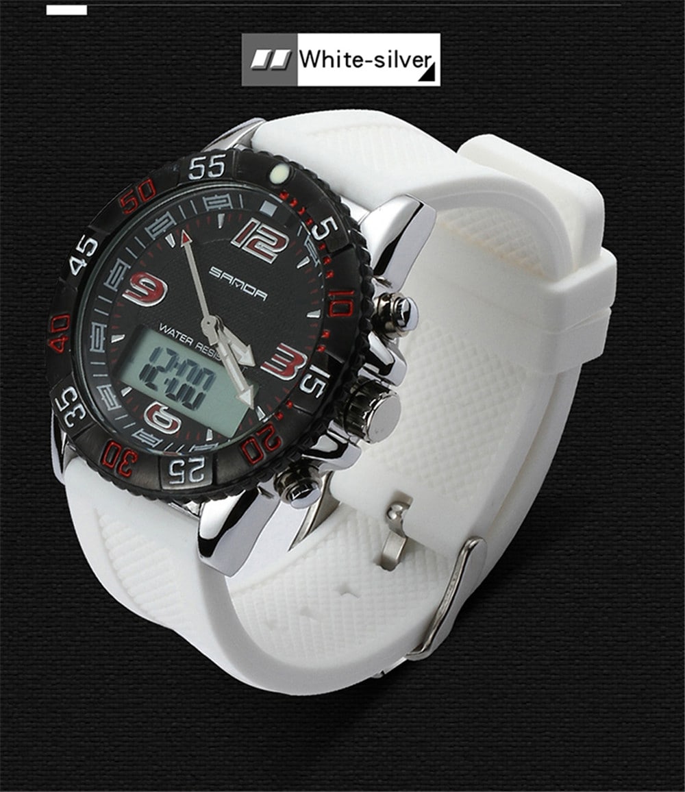 SANDA Sport Watch Men Military Waterproof Luxury Electronic Led Digital Watches- Multi-B SANDA Sport Watch Men Military Waterproof Luxury Electronic Led Digital Watches- Multi-B