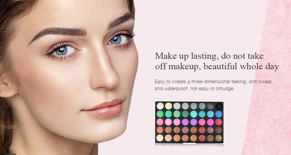 POPFEEL 120 Color Matte Pearl Eyeshadow Three-layer Makeup Board Combination Multicolor Eyeshadow Compact- Multi-A POPFEEL 120 Color Matte Pearl Eyeshadow Three-layer Makeup Board Combination Multicolor Eyeshadow Compact- Multi-A
