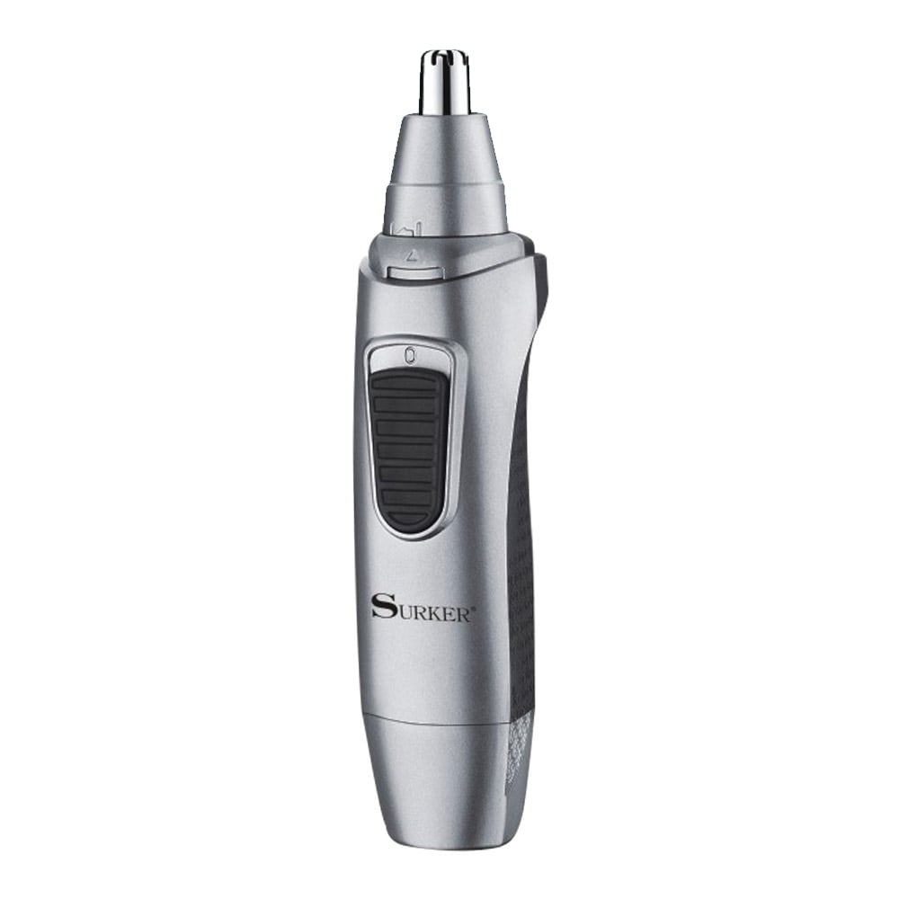 SURKER Nose Hair Trimmer Multi-Purpose Trimming Nasal Ear Fluff- Silver SURKER Nose Hair Trimmer Multi-Purpose Trimming Nasal Ear Fluff- Silver