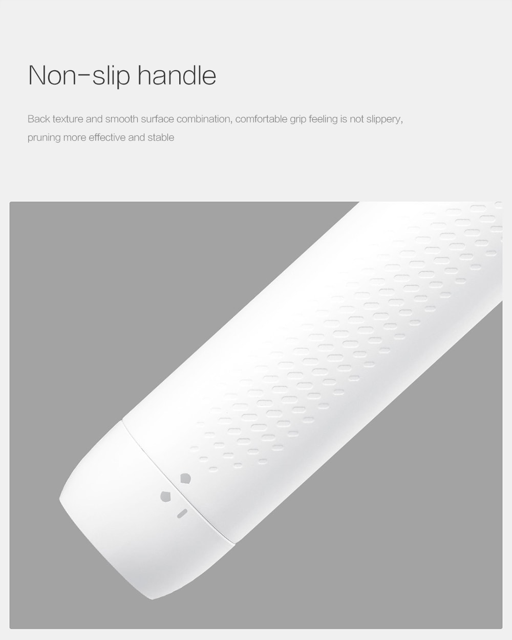 SOOCAS N1 Nose Hair Trimmer from Xiaomi Youpin- White SOOCAS N1 Nose Hair Trimmer from Xiaomi Youpin- White