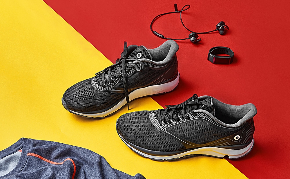 Breathable Anti-slip Running Athletic Shoes for Couple from Xiaomi Youpin- Orange 42 Breathable Anti-slip Running Athletic Shoes for Couple from Xiaomi Youpin- Orange 42