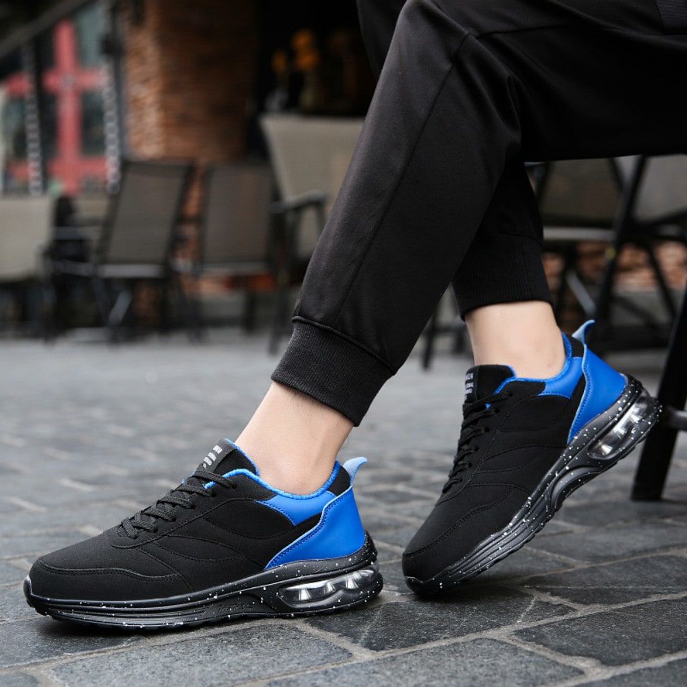 Men'S Winter Cotton Sports outdoor Running Shoes- Navy Blue EU 44 Men'S Winter Cotton Sports outdoor Running Shoes- Navy Blue EU 44