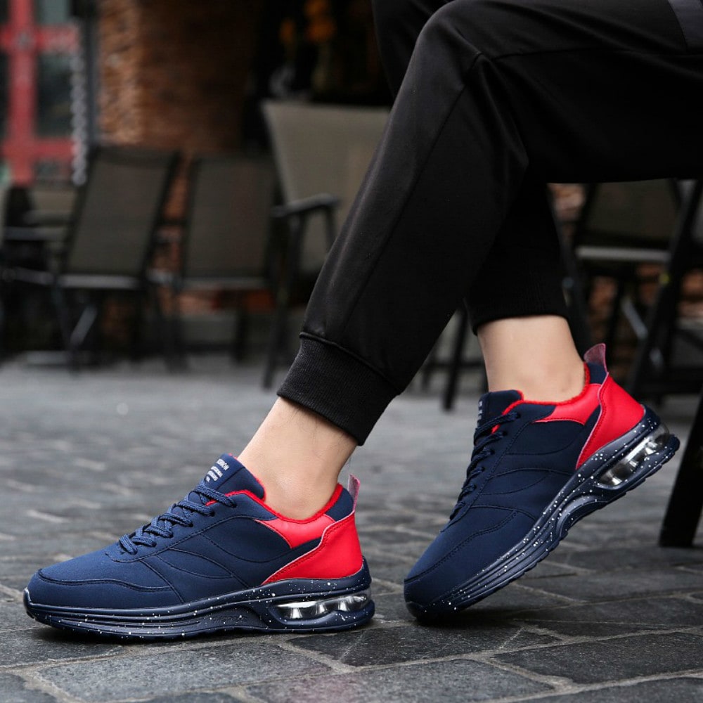 Men'S Winter Cotton Sports outdoor Running Shoes- Navy Blue EU 44 Men'S Winter Cotton Sports outdoor Running Shoes- Navy Blue EU 44
