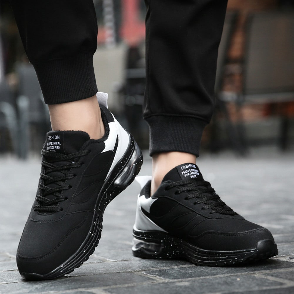 Men'S Winter Cotton Sports outdoor Running Shoes- Navy Blue EU 44 Men'S Winter Cotton Sports outdoor Running Shoes- Navy Blue EU 44