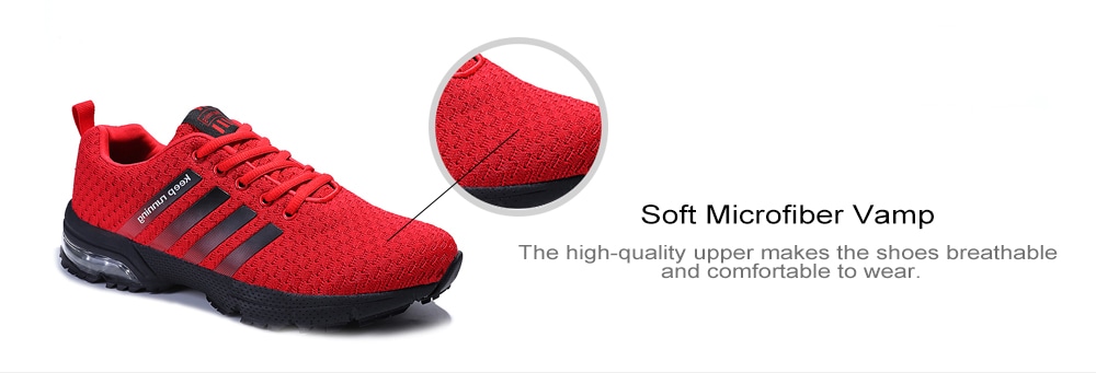Men Casual Fashion Lace Up Mesh Running Air Big Size Shoes- Blue 38 Men Casual Fashion Lace Up Mesh Running Air Big Size Shoes- Blue 38