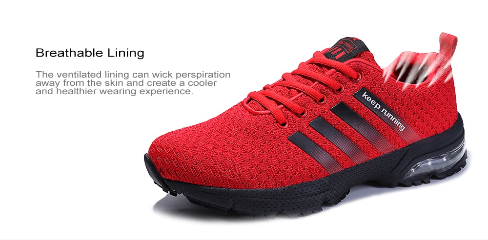 Men Casual Fashion Lace Up Mesh Running Air Big Size Shoes- Blue 38 Men Casual Fashion Lace Up Mesh Running Air Big Size Shoes- Blue 38