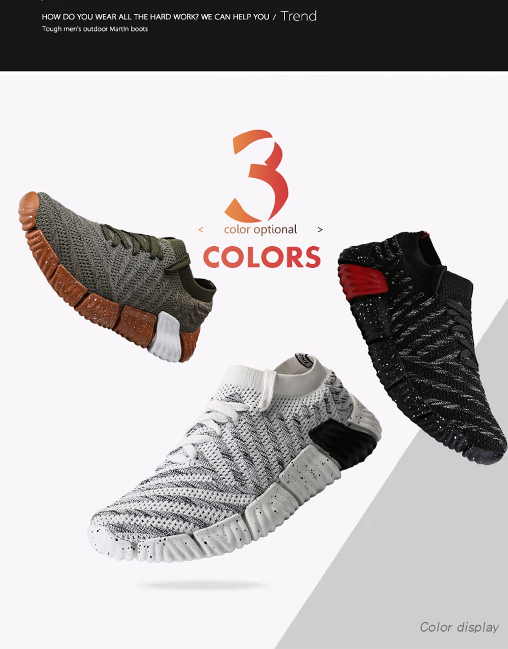 Men Breath Jogging Athletic Leisure Trainer Sports Running Fly Weave Sneakers- Black 42 Men Breath Jogging Athletic Leisure Trainer Sports Running Fly Weave Sneakers- Black 42