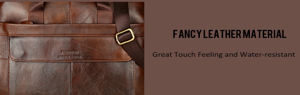 Vintage men's Cow Leather Briefcase Genuine Leather Handbag Laptop Briefcase- Deep Coffee Vintage men's Cow Leather Briefcase Genuine Leather Handbag Laptop Briefcase- Deep Coffee