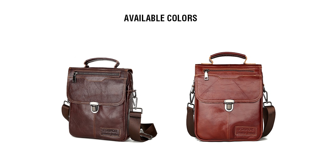 Brand Men's Handbags Vintage Genuine Leather Shoulder Bags High Quality Briefcase For Men Business Tote ipad New Crossbo- Deep Coffee Brand Men's Handbags Vintage Genuine Leather Shoulder Bags High Quality Briefcase For Men Business Tote ipad New Crossbo- Deep Coffee