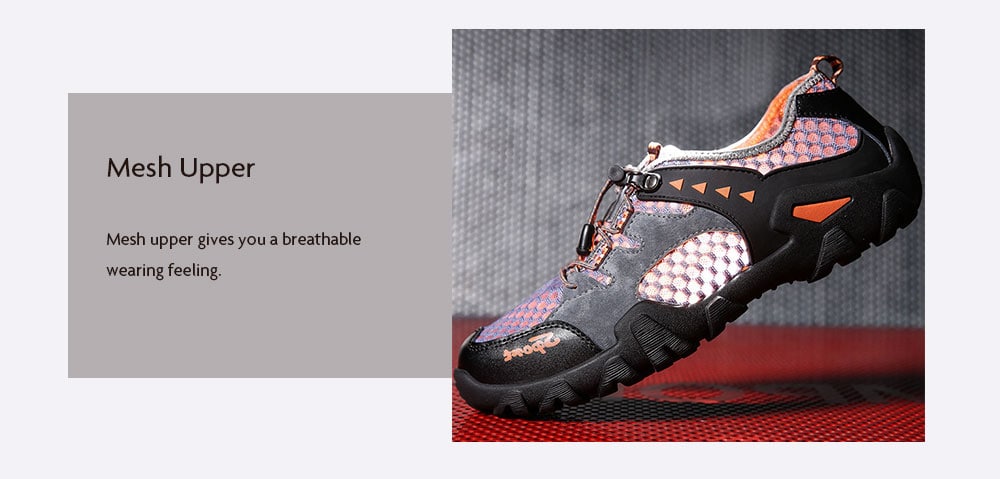 Men Outdoor Large Size Breathable Shoes- Light Brown EU 48 Men Outdoor Large Size Breathable Shoes- Light Brown EU 48