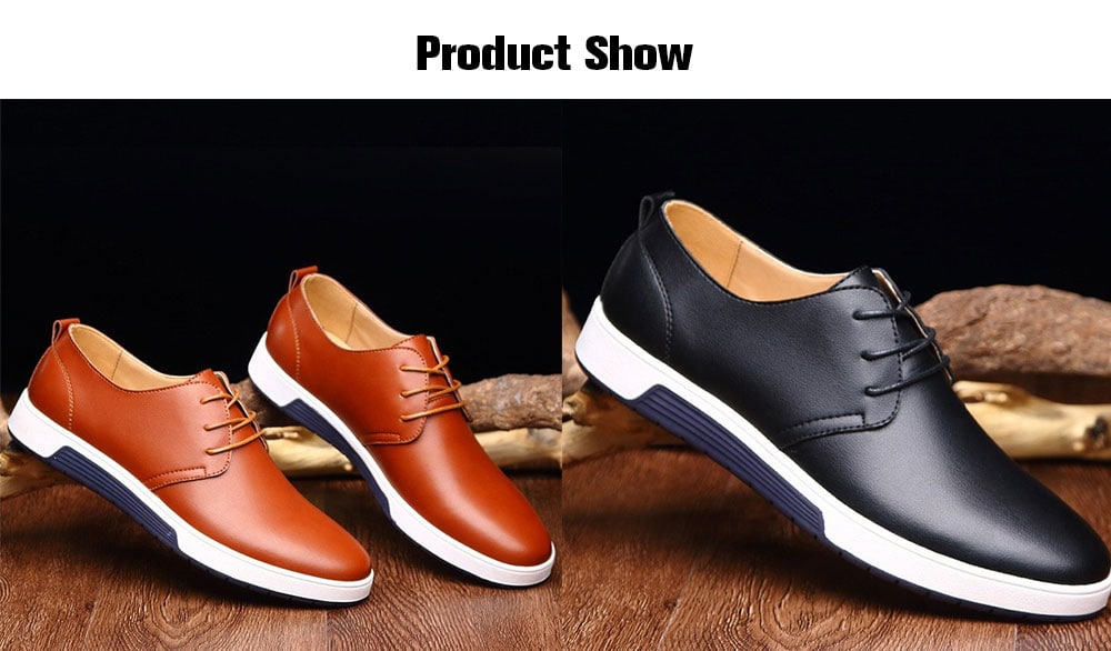 Fashion British Style Breathable Casual Shoes for Men- Lapis Blue 47 Fashion British Style Breathable Casual Shoes for Men- Lapis Blue 47