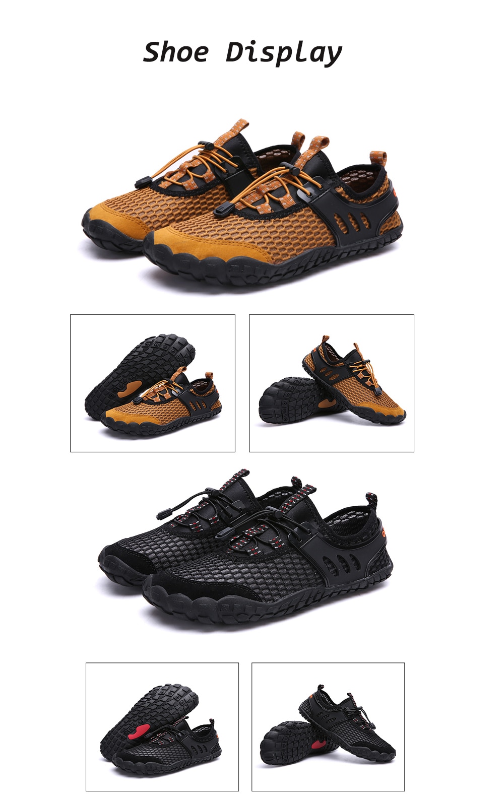 ZEACAVA Men Leisure Hiking Outdoor Sports Shoes- Gray EU 47 ZEACAVA Men Leisure Hiking Outdoor Sports Shoes- Gray EU 47