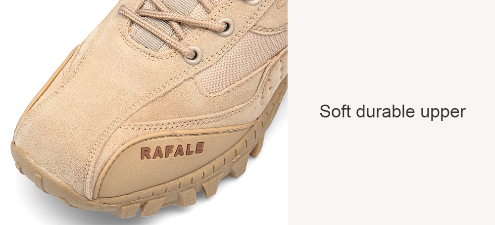 Men Stylish Wear-resistant Antiskid Boots- Tan 40 Men Stylish Wear-resistant Antiskid Boots- Tan 40
