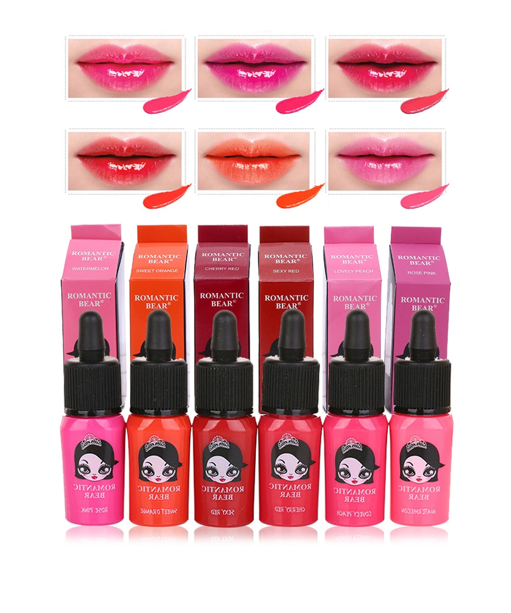 ROMANTIC BEAR LC018 Lipstick Lip Gloss- Carnation Pink ROMANTIC BEAR LC018 Lipstick Lip Gloss- Carnation Pink