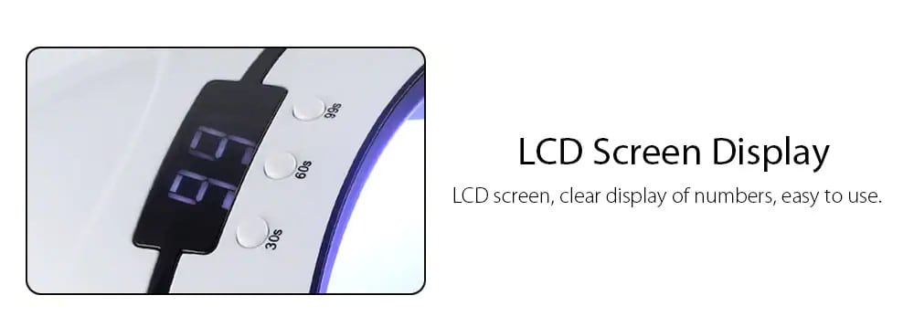 Phototherapy Machine Smart Induction LED Nail Dryer- White Phototherapy Machine Smart Induction LED Nail Dryer- White