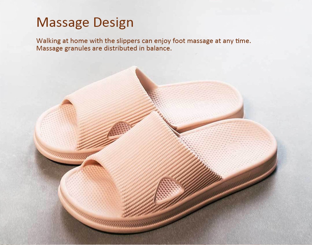 One Cloud Soft Anti-slip Antibacterial Massage Slippers for Bathroom Home- Deep Peach 240MM One Cloud Soft Anti-slip Antibacterial Massage Slippers for Bathroom Home- Deep Peach 240MM