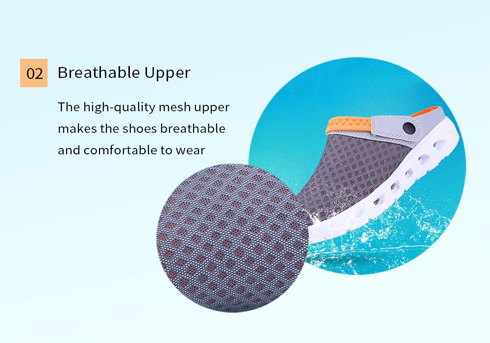 Fashion Light Weight Summer Dual-use Slippers for Men- Black 42 Fashion Light Weight Summer Dual-use Slippers for Men- Black 42