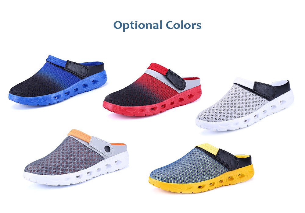 Fashion Light Weight Summer Dual-use Slippers for Men- Black 42 Fashion Light Weight Summer Dual-use Slippers for Men- Black 42