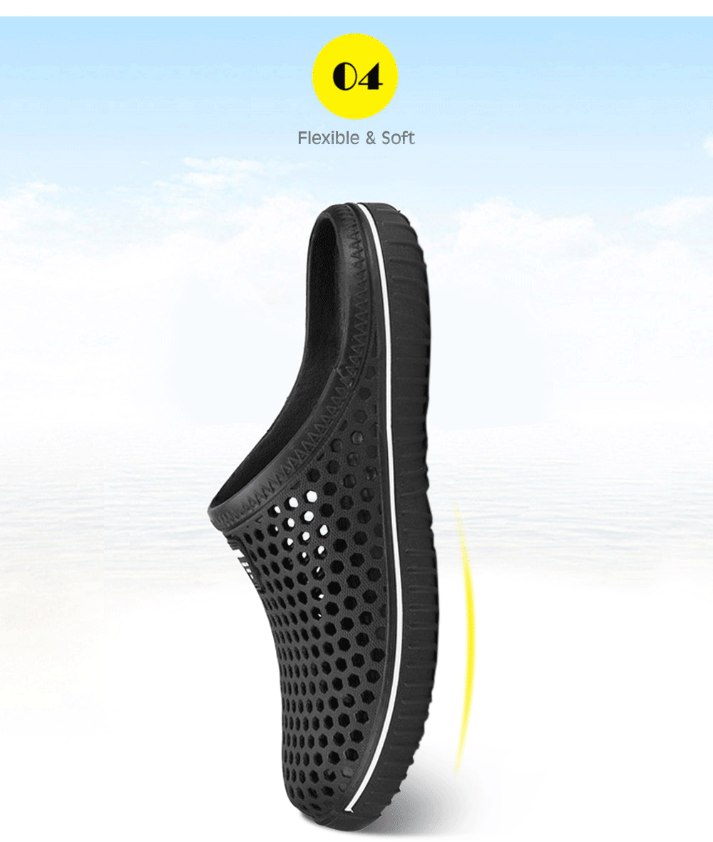 Men Honeycomb Environmental Beach Slippers Summer Shoes- Green 42 Men Honeycomb Environmental Beach Slippers Summer Shoes- Green 42