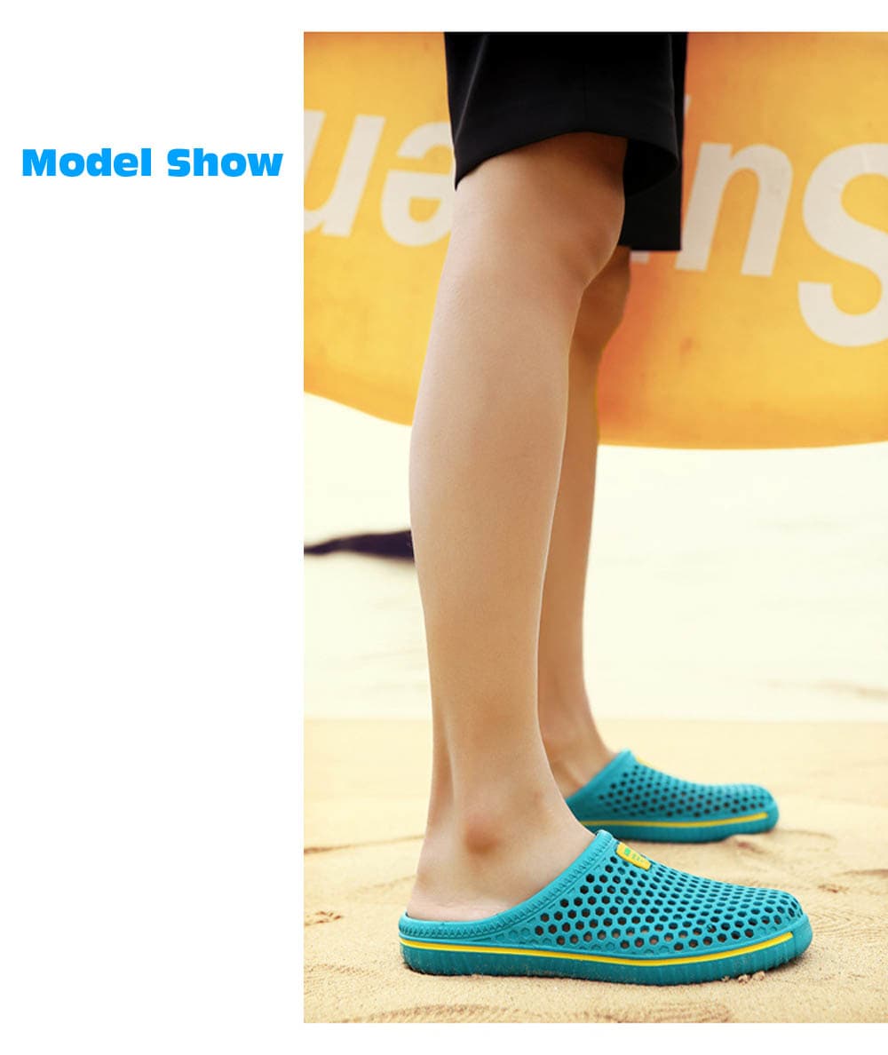 Men Honeycomb Environmental Beach Slippers Summer Shoes- Green 42 Men Honeycomb Environmental Beach Slippers Summer Shoes- Green 42
