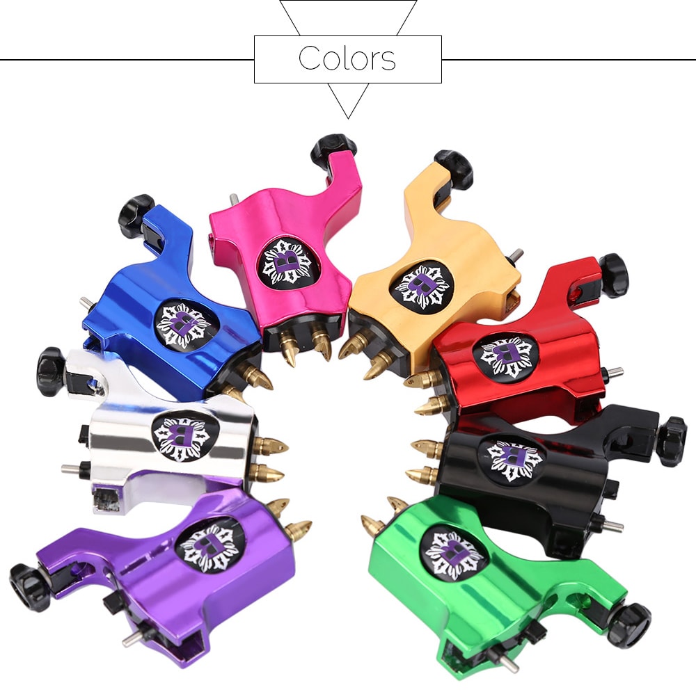 M653-1 Solong Aluminum Alloy Rotary Tattoo Motor Machine Gun with Hook Line Jack- Black M653-1 Solong Aluminum Alloy Rotary Tattoo Motor Machine Gun with Hook Line Jack- Black