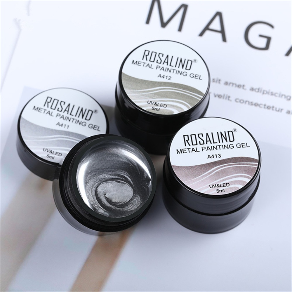 5ML Base For Metal Painting Hybrid Varnishes Soak Off UV Gel- #001 5ML Base For Metal Painting Hybrid Varnishes Soak Off UV Gel- #001