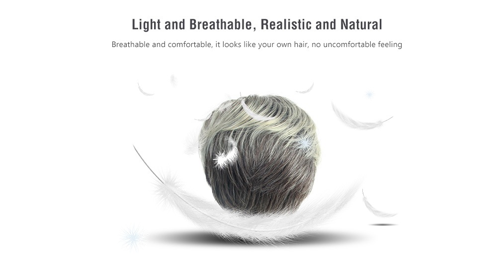 MAGICGIRL 1943 - SS127 Men High-temperature Silk Fibroin Mixed Color Deviation Oblique Bangs Curly Hair Wig - Multi MAGICGIRL 1943 - SS127 Men High-temperature Silk Fibroin Mixed Color Deviation Oblique Bangs Curly Hair Wig - Multi