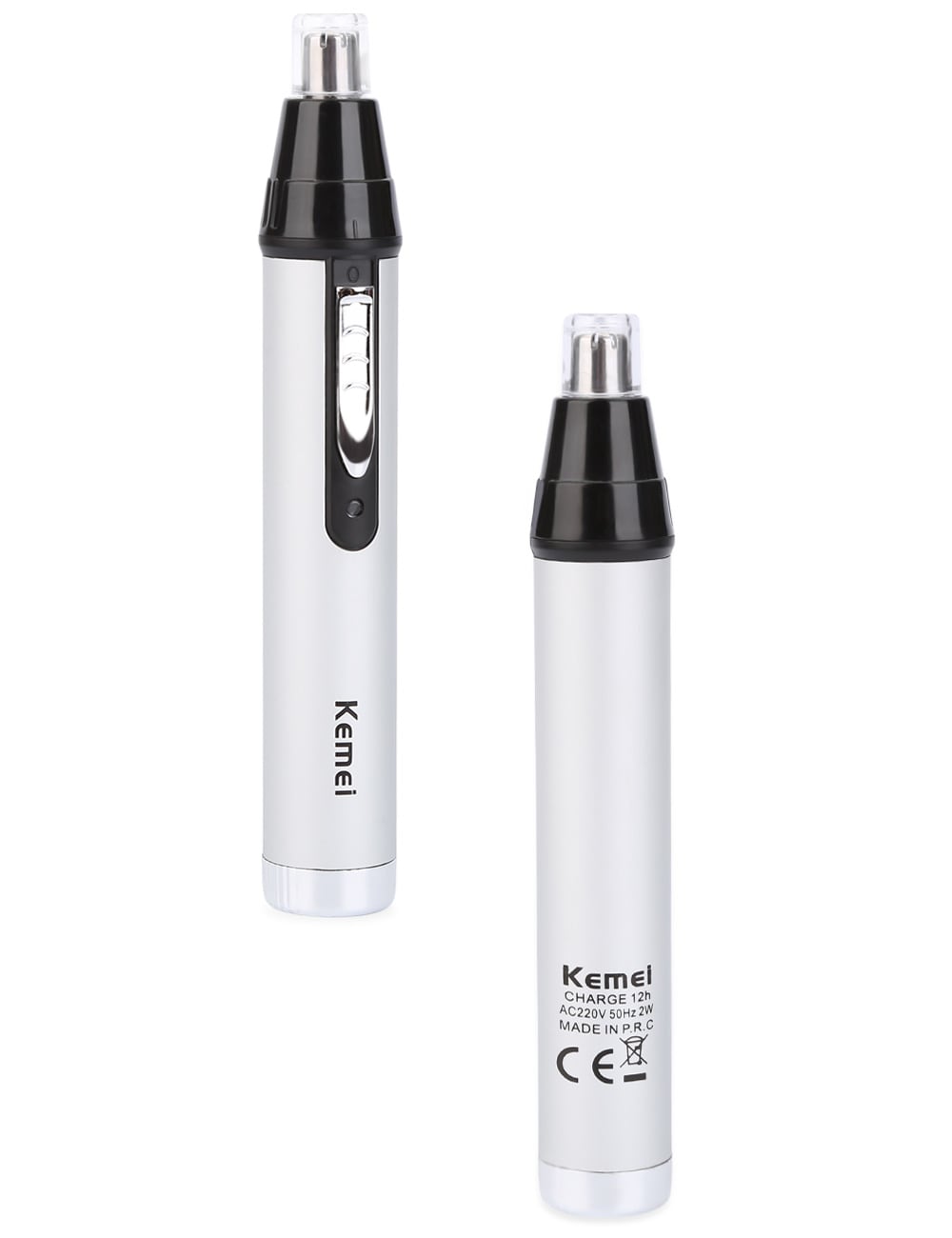 KM - 6652 Multifunctional Rechargeable Nose Hair Trimmer- White and Black EU Plug KM - 6652 Multifunctional Rechargeable Nose Hair Trimmer- White and Black EU Plug