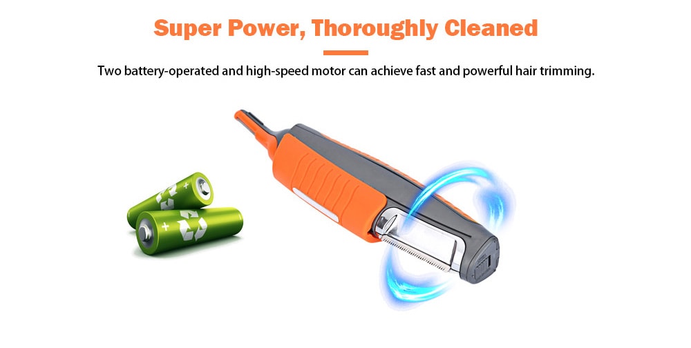 Multi-function 2 in 1 Hair Trimmer with 4 Comb- Light Salmon Multi-function 2 in 1 Hair Trimmer with 4 Comb- Light Salmon