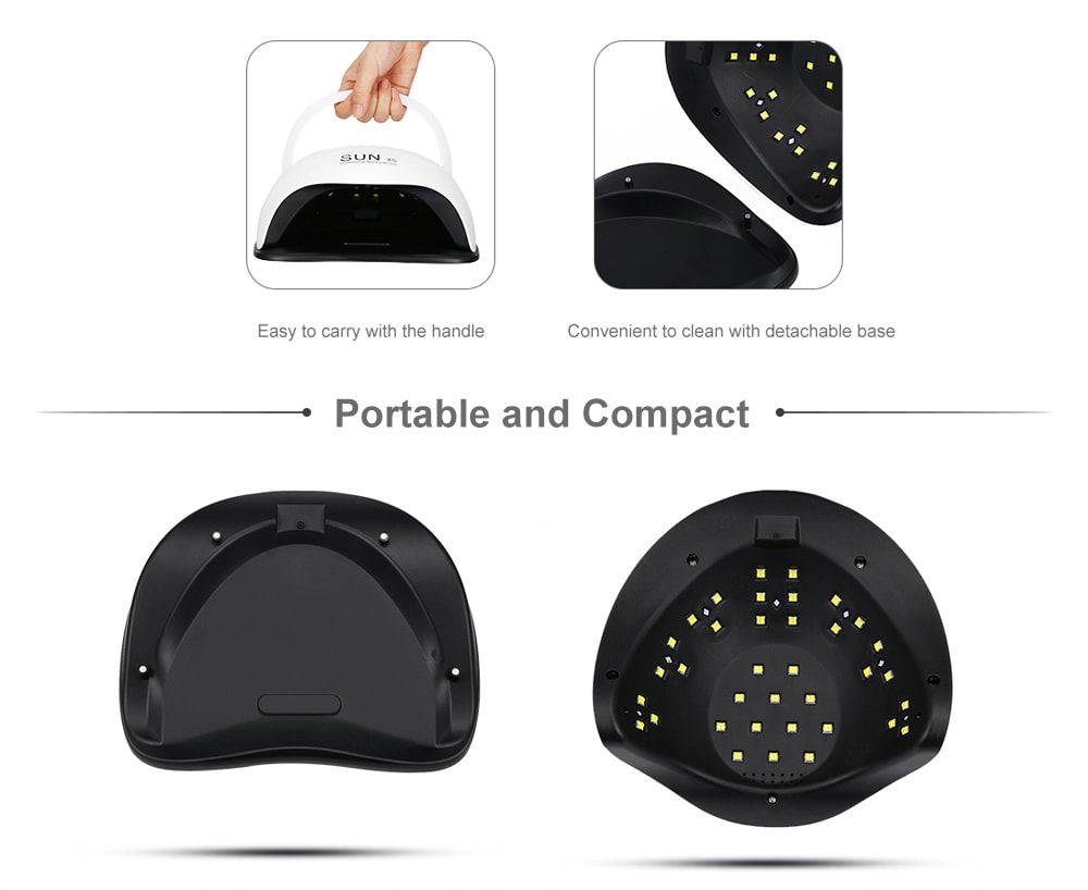 SUN X5 Ultraviolet LEDs Lamp for Gel Nail Polish - White AU Plug SUN X5 Ultraviolet LEDs Lamp for Gel Nail Polish - White AU Plug
