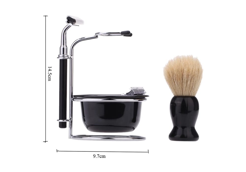 Practical Male Manual Razor Set- Black Practical Male Manual Razor Set- Black