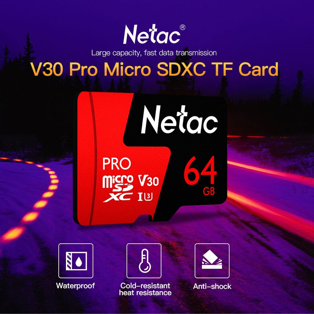 Netac P500 PRO TF Card 98MB/s 30MB/s 64GB- Ferrari Red 64G Netac P500 PRO TF Card 98MB/s 30MB/s 64GB- Ferrari Red 64G