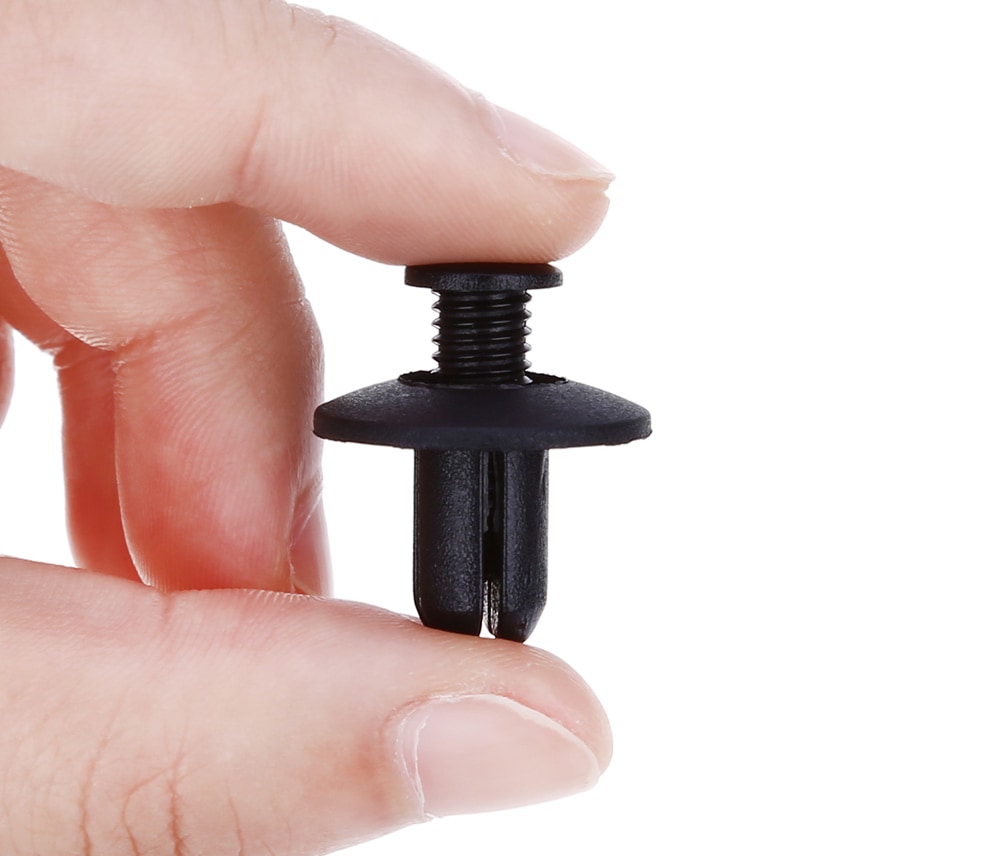 50pcs 1700 Universal 8MM Plastic Vehicle Door Fastener Buckle Auto Interior Panel Fixed Clip- Black 50pcs 1700 Universal 8MM Plastic Vehicle Door Fastener Buckle Auto Interior Panel Fixed Clip- Black