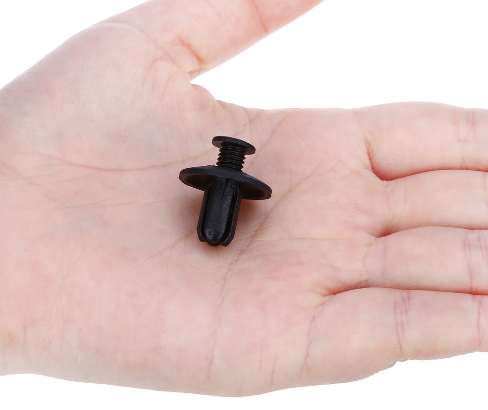 50pcs 1700 Universal 8MM Plastic Vehicle Door Fastener Buckle Auto Interior Panel Fixed Clip- Black 50pcs 1700 Universal 8MM Plastic Vehicle Door Fastener Buckle Auto Interior Panel Fixed Clip- Black