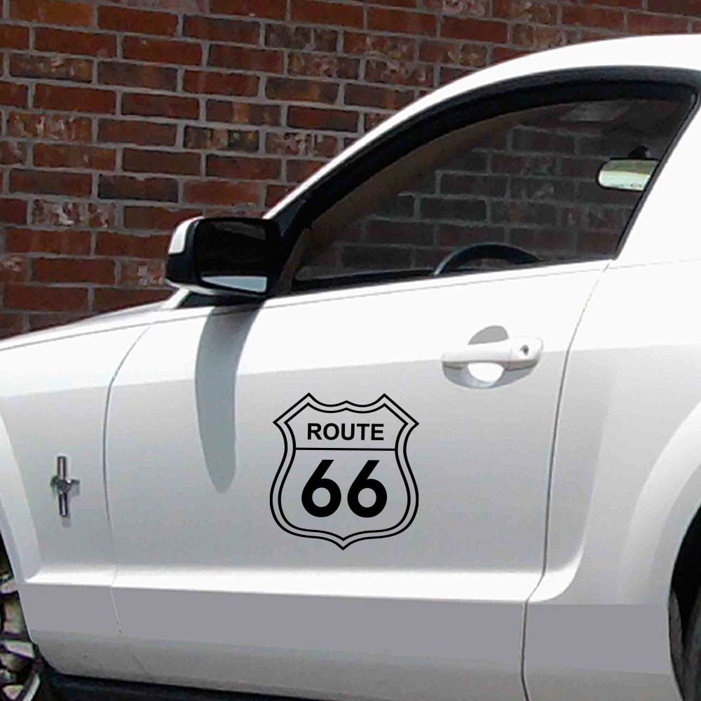 ROUTE Car Decoration Sticker Removable- Black 46*48cm ROUTE Car Decoration Sticker Removable- Black 46*48cm