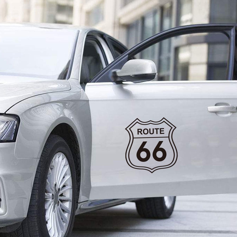 ROUTE Car Decoration Sticker Removable- Black 46*48cm ROUTE Car Decoration Sticker Removable- Black 46*48cm