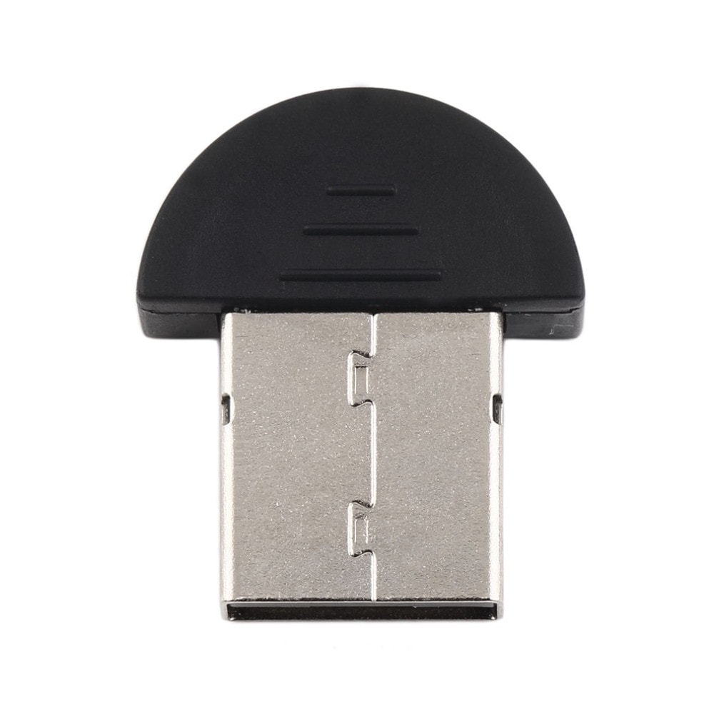 Mini USB Bluetooth 2.0 Adapter Receiver for Computer- Black Mini USB Bluetooth 2.0 Adapter Receiver for Computer- Black