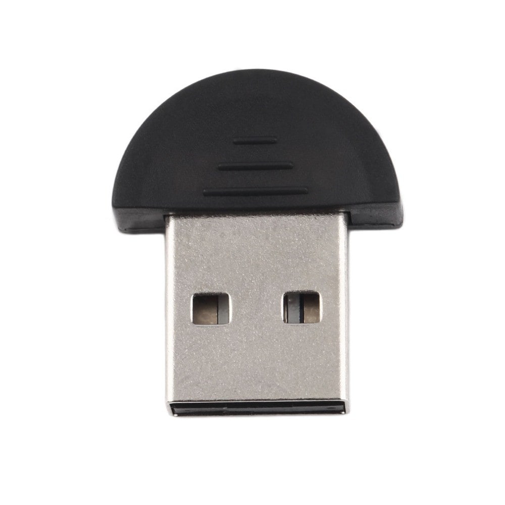 Mini USB Bluetooth 2.0 Adapter Receiver for Computer- Black Mini USB Bluetooth 2.0 Adapter Receiver for Computer- Black