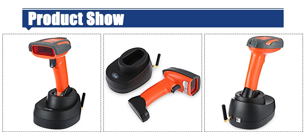 NETUM NT - 2800 Wireless 1D Barcode Scanner Rechargeable Scanister with Base- Red NETUM NT - 2800 Wireless 1D Barcode Scanner Rechargeable Scanister with Base- Red